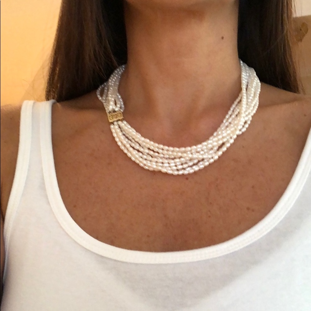 Authentic Freshwater pearls w 10k clasp